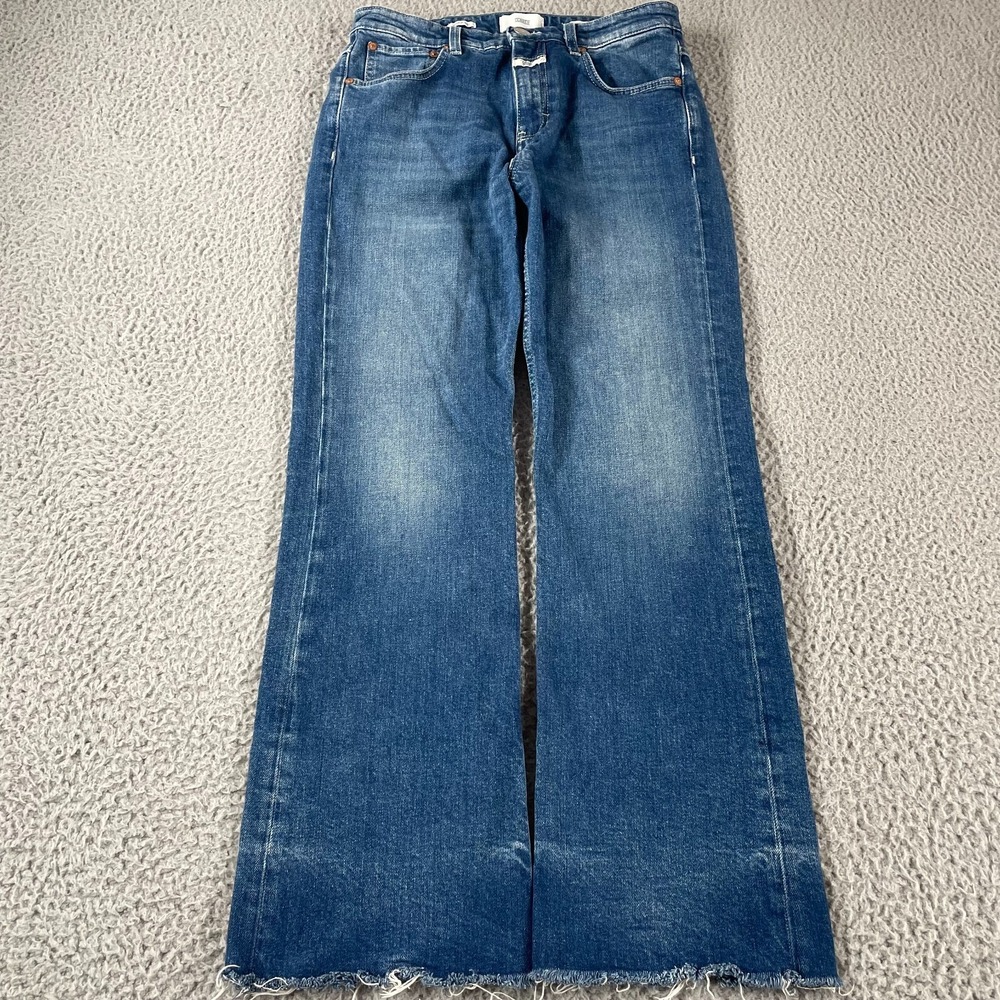 Closed Jeans‎ Organic Cotton Women's Size 28 Candiani Blue Denim Handmade Italy